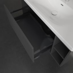 Villeroy & Boch Skyla szafka 97,2x43,9x43,6 cm podumywalkowa wisząca Graphite C79100VR