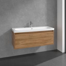 Villeroy & Boch Skyla szafka 117,2x43,9x43,6 cm podumywalkowa wisząca Oak Kansas C79200RH