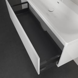 Villeroy & Boch Skyla szafka 117,2x43,9x43,6 cm podumywalkowa wisząca Brilliant White C79200VE