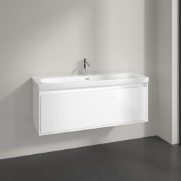 Villeroy & Boch Skyla szafka 117,2x43,9x43,6 cm podumywalkowa wisząca Brilliant White C79200VE