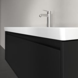 Villeroy & Boch Skyla szafka 117,2x43,9x43,6 cm podumywalkowa wisząca Volcano Black C79200VL