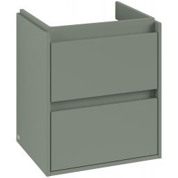 Villeroy & Boch Skyla szafka 52,2x42,4x59,6 cm podumywalkowa wisząca Soft Green C79300AF