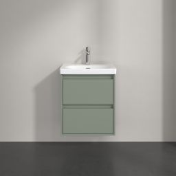 Villeroy & Boch Skyla szafka 52,2x42,4x59,6 cm podumywalkowa wisząca Soft Green C79300AF