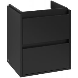 Villeroy & Boch Skyla szafka 52,2x42,4x59,6 cm podumywalkowa wisząca Volcano Black C79300VL