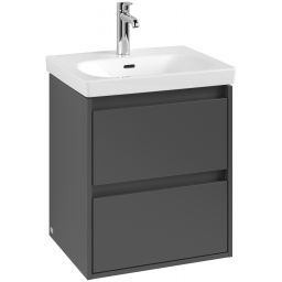 Villeroy & Boch Skyla szafka 52,2x42,4x59,6 cm podumywalkowa wisząca Graphite C79300VR