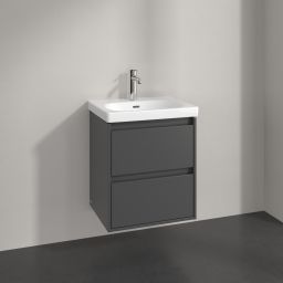 Villeroy & Boch Skyla szafka 52,2x42,4x59,6 cm podumywalkowa wisząca Graphite C79300VR