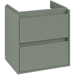 Villeroy & Boch Skyla szafka 57,2x43,9x59,6 cm podumywalkowa wisząca Soft Green C79400AF