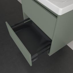 Villeroy & Boch Skyla szafka 57,2x43,9x59,6 cm podumywalkowa wisząca Soft Green C79400AF