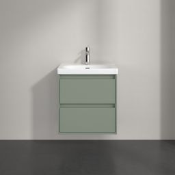 Villeroy & Boch Skyla szafka 57,2x43,9x59,6 cm podumywalkowa wisząca Soft Green C79400AF