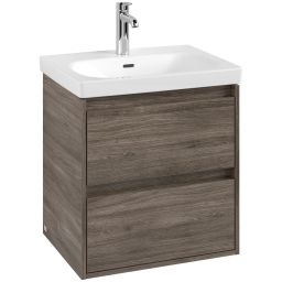 Villeroy & Boch Skyla szafka 57,2x43,9x59,6 cm podumywalkowa wisząca Stone Oak C79400RK
