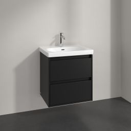 Villeroy & Boch Skyla szafka 57,2x43,9x59,6 cm podumywalkowa wisząca Volcano Black C79400VL