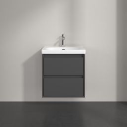 Villeroy & Boch Skyla szafka 57,2x43,9x59,6 cm podumywalkowa wisząca Graphite C79400VR