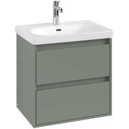 Villeroy & Boch Skyla szafka 62,2x43,9x59,6 cm podumywalkowa wisząca Soft Green C79500AF