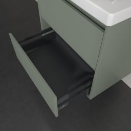 Villeroy & Boch Skyla szafka 62,2x43,9x59,6 cm podumywalkowa wisząca Soft Green C79500AF