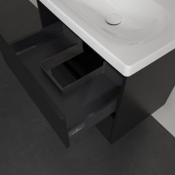 Villeroy & Boch Skyla szafka 62,2x43,9x59,6 cm podumywalkowa wisząca Volcano Black C79500VL