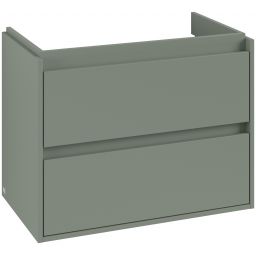 Villeroy & Boch Skyla szafka 77,2x43,9x59,6 cm podumywalkowa wisząca Soft Green C79600AF