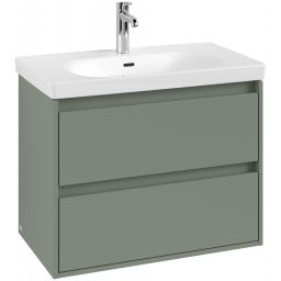 Villeroy & Boch Skyla szafka 77,2x43,9x59,6 cm podumywalkowa wisząca Soft Green C79600AF