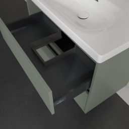 Villeroy & Boch Skyla szafka 77,2x43,9x59,6 cm podumywalkowa wisząca Soft Green C79600AF