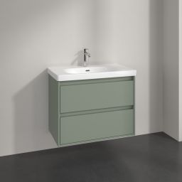 Villeroy & Boch Skyla szafka 77,2x43,9x59,6 cm podumywalkowa wisząca Soft Green C79600AF