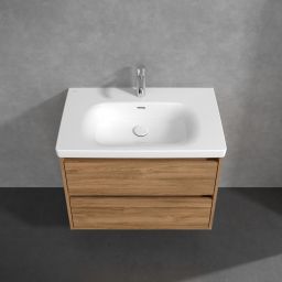 Villeroy & Boch Skyla szafka 77,2x43,9x59,6 cm podumywalkowa wisząca Oak Kansas C79600RH