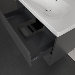 Villeroy & Boch Skyla szafka 77,2x43,9x59,6 cm podumywalkowa wisząca Graphite C79600VR