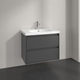 Villeroy & Boch Skyla szafka 77,2x43,9x59,6 cm podumywalkowa wisząca Graphite C79600VR
