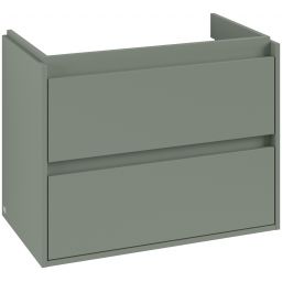 Villeroy & Boch Skyla szafka 77,2x43,9x59,6 cm podumywalkowa wisząca prawa Soft Green C79700AF