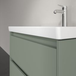 Villeroy & Boch Skyla szafka 77,2x43,9x59,6 cm podumywalkowa wisząca prawa Soft Green C79700AF