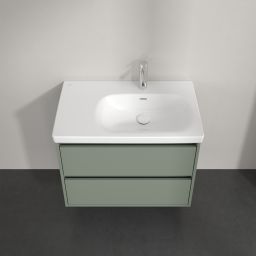 Villeroy & Boch Skyla szafka 77,2x43,9x59,6 cm podumywalkowa wisząca prawa Soft Green C79700AF