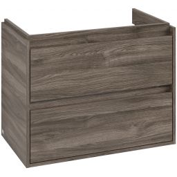 Villeroy & Boch Skyla szafka 77,2x43,9x59,6 cm podumywalkowa wisząca prawa Stone Oak C79700RK