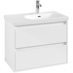 Villeroy & Boch Skyla szafka 77,2x43,9x59,6 cm podumywalkowa wisząca prawa Brilliant White C79700VE