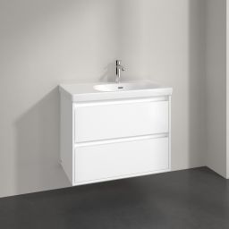 Villeroy & Boch Skyla szafka 77,2x43,9x59,6 cm podumywalkowa wisząca prawa Brilliant White C79700VE