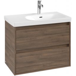 Villeroy & Boch Skyla szafka 77,2x43,9x59,6 cm podumywalkowa wisząca prawa Arizona Oak C79700VH