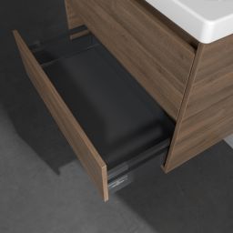 Villeroy & Boch Skyla szafka 77,2x43,9x59,6 cm podumywalkowa wisząca prawa Arizona Oak C79700VH