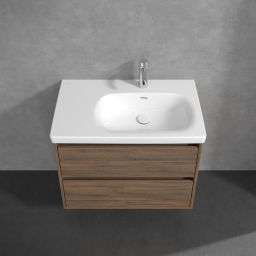 Villeroy & Boch Skyla szafka 77,2x43,9x59,6 cm podumywalkowa wisząca prawa Arizona Oak C79700VH