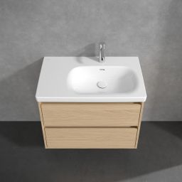 Villeroy & Boch Skyla szafka 77,2x43,9x59,6 cm podumywalkowa wisząca prawa Nordic Oak C79700VJ