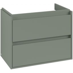 Villeroy & Boch Skyla szafka 77,2x43,9x59,6 cm podumywalkowa wisząca lewa Soft Green C79800AF