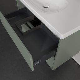 Villeroy & Boch Skyla szafka 77,2x43,9x59,6 cm podumywalkowa wisząca lewa Soft Green C79800AF