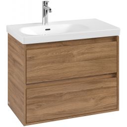 Villeroy & Boch Skyla szafka 77,2x43,9x59,6 cm podumywalkowa wisząca lewa Oak Kansas C79800RH