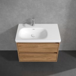 Villeroy & Boch Skyla szafka 77,2x43,9x59,6 cm podumywalkowa wisząca lewa Oak Kansas C79800RH