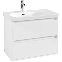 Villeroy & Boch Skyla szafka 77,2x43,9x59,6 cm podumywalkowa wisząca lewa Brilliant White C79800VE