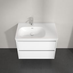 Villeroy & Boch Skyla szafka 77,2x43,9x59,6 cm podumywalkowa wisząca lewa Brilliant White C79800VE