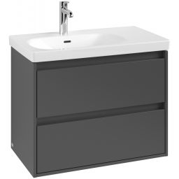 Villeroy & Boch Skyla szafka 77,2x43,9x59,6 cm podumywalkowa wisząca lewa Graphite C79800VR