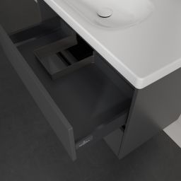 Villeroy & Boch Skyla szafka 77,2x43,9x59,6 cm podumywalkowa wisząca lewa Graphite C79800VR