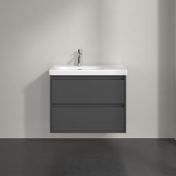 Villeroy & Boch Skyla szafka 77,2x43,9x59,6 cm podumywalkowa wisząca lewa Graphite C79800VR