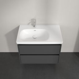 Villeroy & Boch Skyla szafka 77,2x43,9x59,6 cm podumywalkowa wisząca lewa Graphite C79800VR