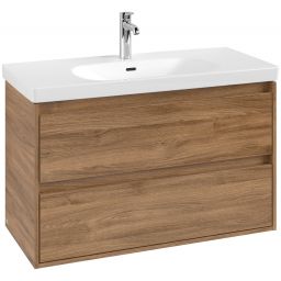 Villeroy & Boch Skyla szafka 97,2x43,9x59,6 cm podumywalkowa wisząca Oak Kansas C79900RH