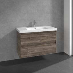 Villeroy & Boch Skyla szafka 97,2x43,9x59,6 cm podumywalkowa wisząca Stone Oak C79900RK