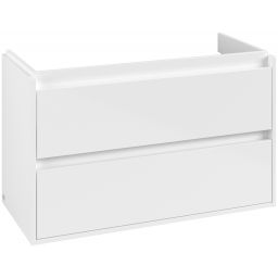 Villeroy & Boch Skyla szafka 97,2x43,9x59,6 cm podumywalkowa wisząca Brilliant White C79900VE