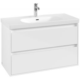 Villeroy & Boch Skyla szafka 97,2x43,9x59,6 cm podumywalkowa wisząca Brilliant White C79900VE